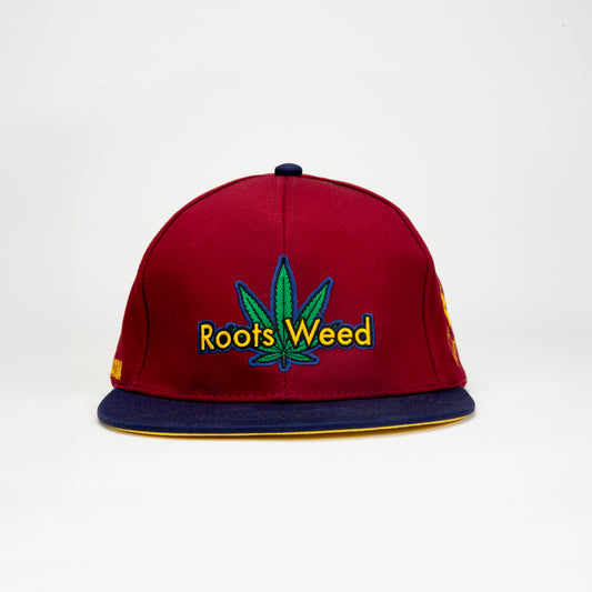 ROOTS WEED SNAPBACK CAP