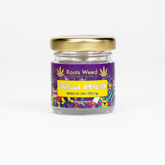 GORILLA AMNESIA THC-JD < 70% GREEN HOUSE