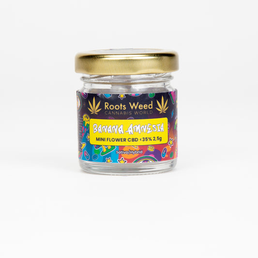 MINI BANANA AMNESIA CBD < 35%