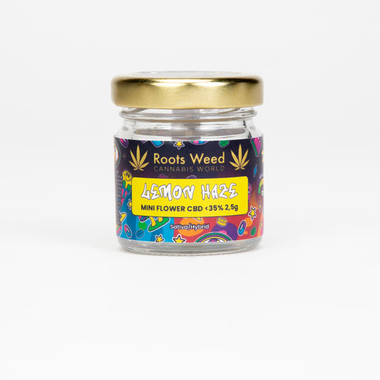 MINI LEMON HAZE CBD < 35%