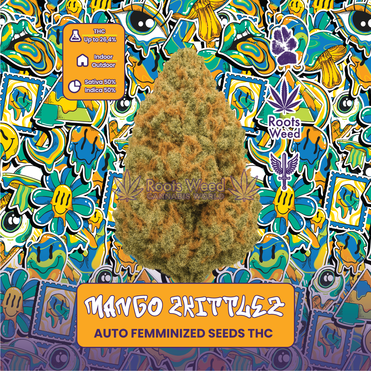 SEEDS THC MANGO ZKITTLEZ AUTO FEMMINIZED