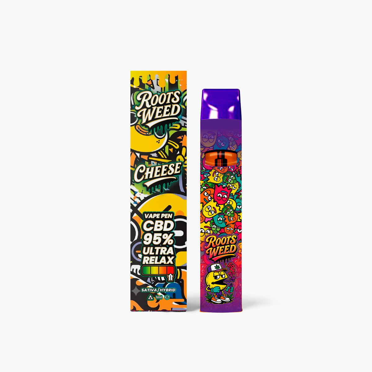 VAPE PEN CHEESE ULTRA RELAX CBD 95% 1 ML