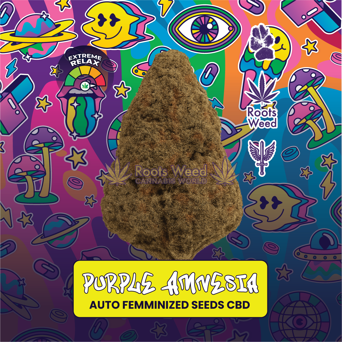 SEEDS CBD PURPLE AMNESIA AUTO FEMINIZED