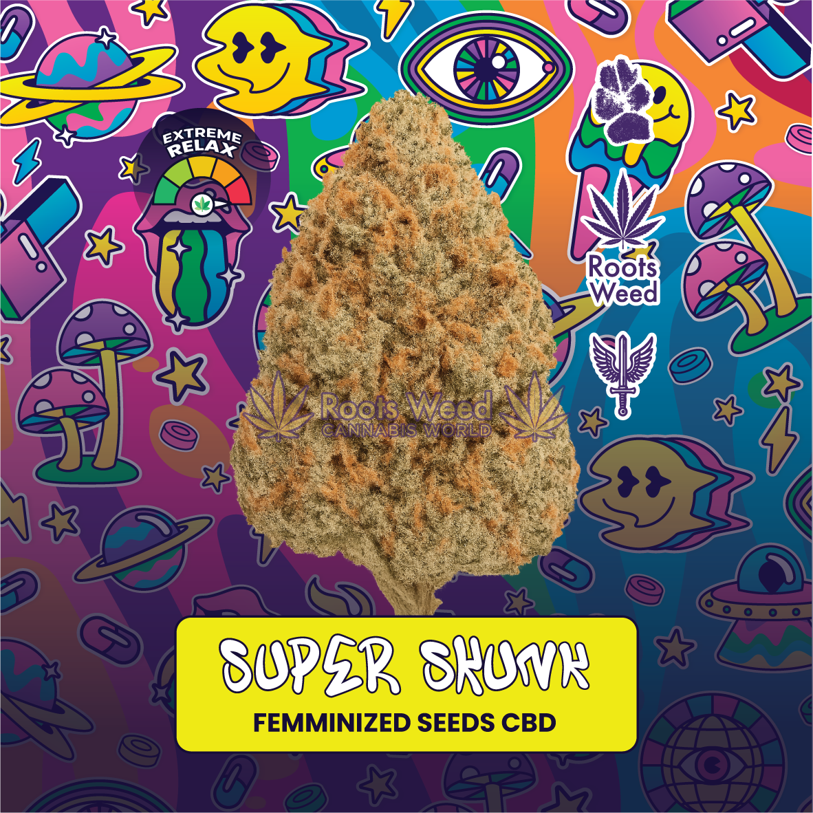 SEEDS CBD SUPER SKUNK FEMINIZED