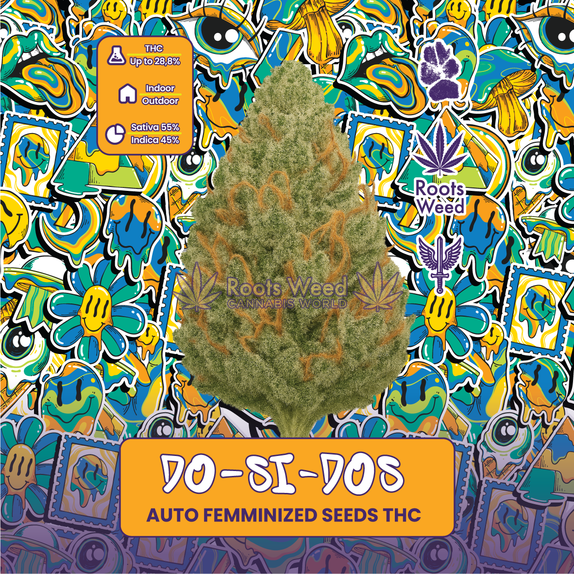 SEEDS THC DO-SI-DOS AUTO FEMMINIZED