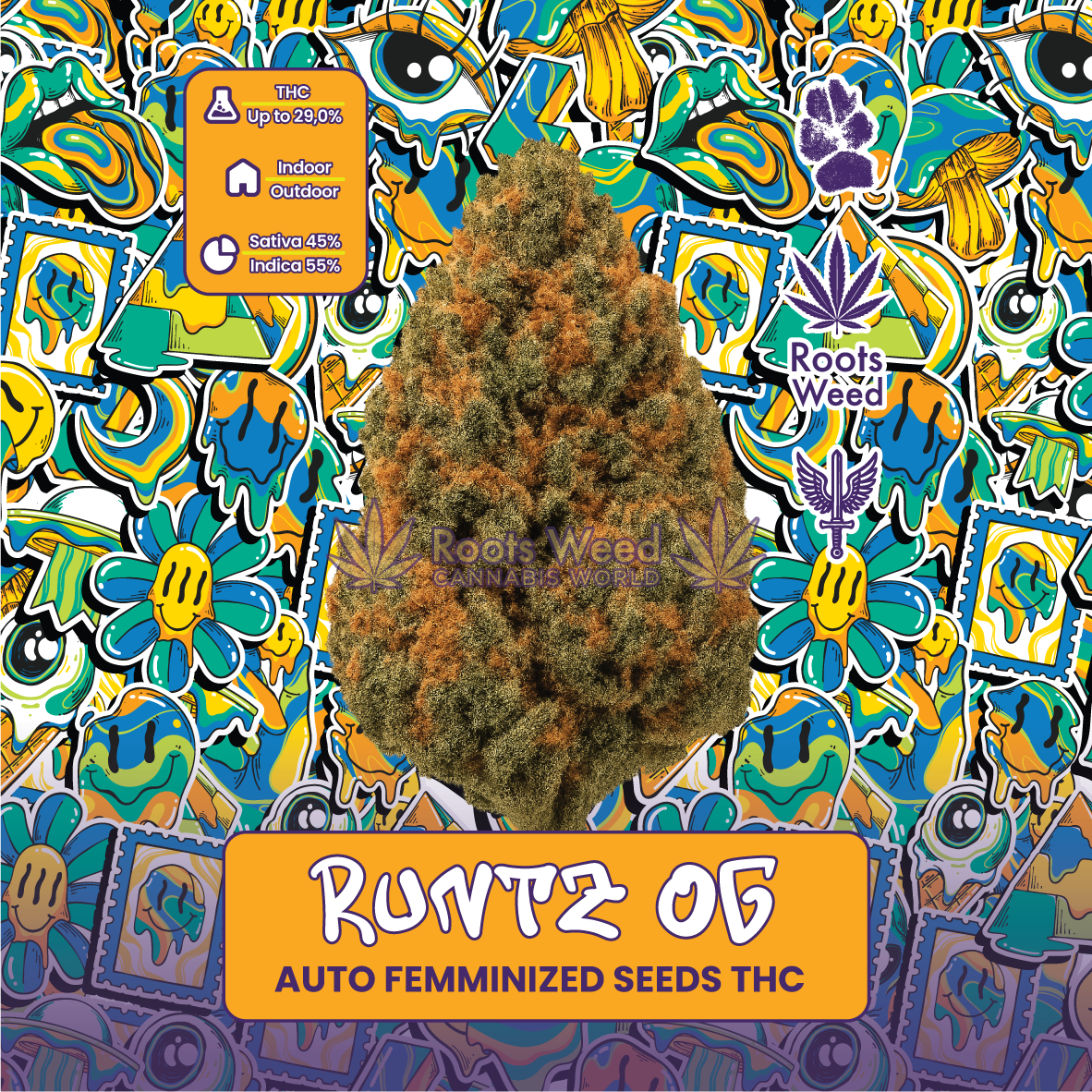 SEEDS THC RUNTZ OG AUTO FEMINIZED