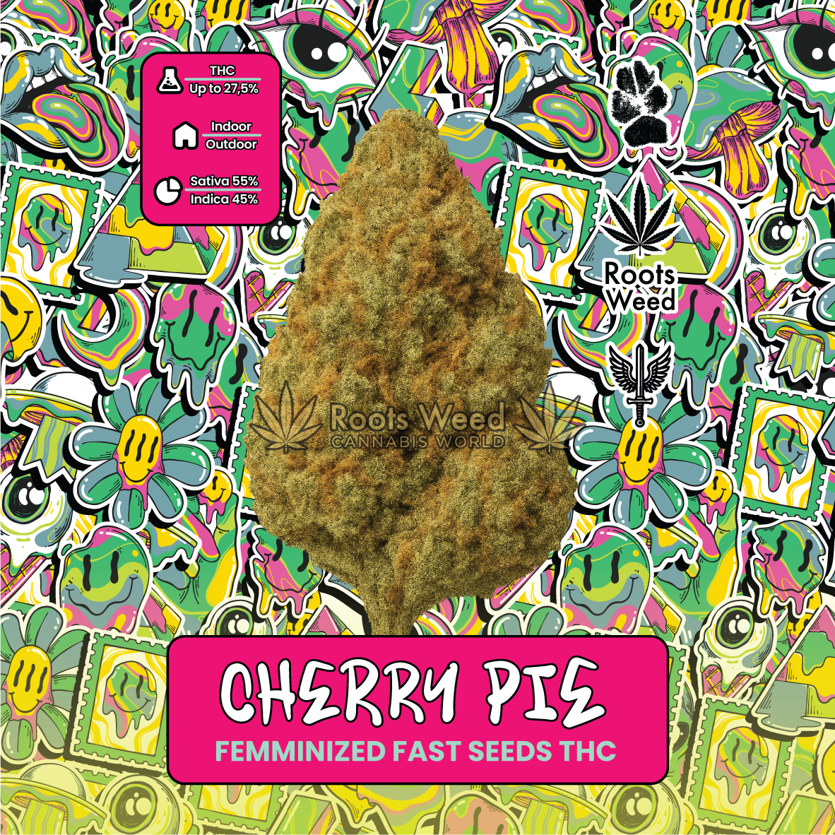 SEEDS THC CHERRY PIE FEMINIZED FAST