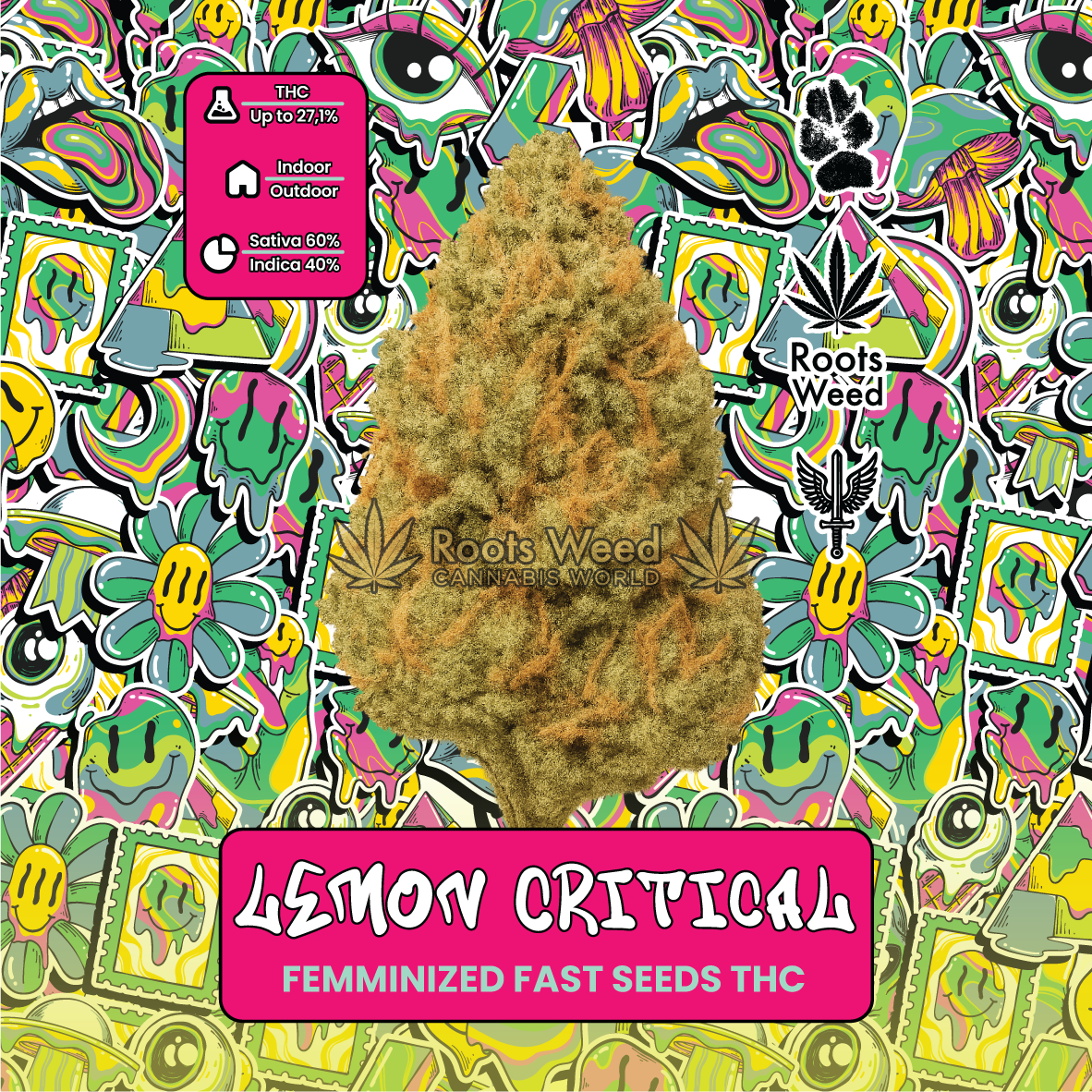 SEEDS THC LEMON CRITICAL FEMINIZED FAST