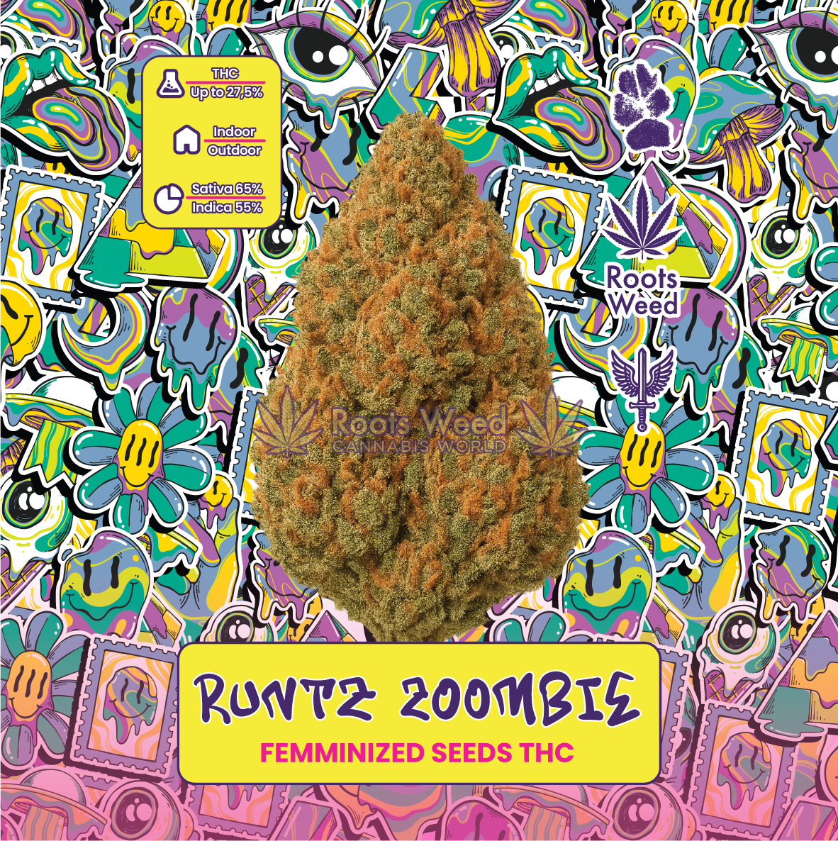 SEEDS THC RUNTZ ZOOMBIE FEMINIZED