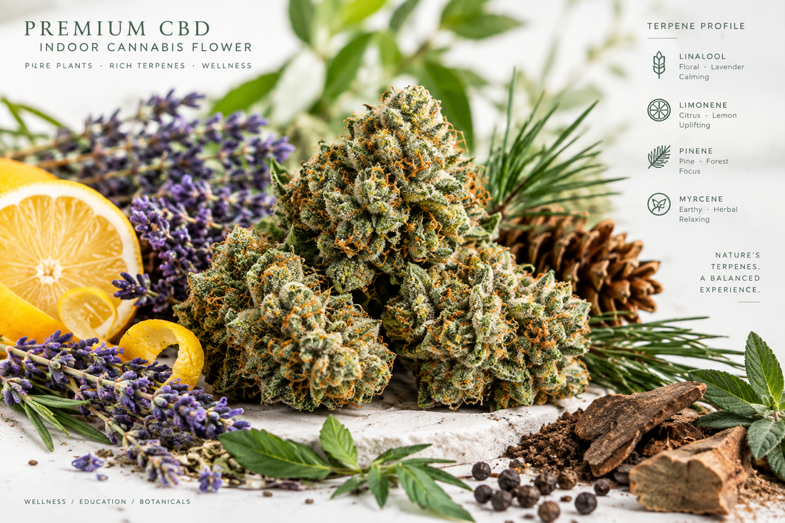 Flores CBD Indoor: Guía Completa de Aromas y Características