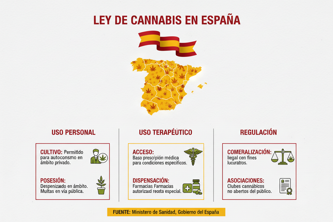 Leyes sobre cannabis en España 2025: actualización completa sobre legalidad y derechos