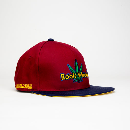 ROOTS WEED SNAPBACK CAP