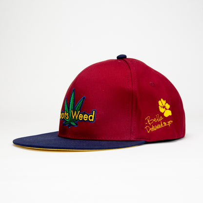 ROOTS WEED SNAPBACK CAP