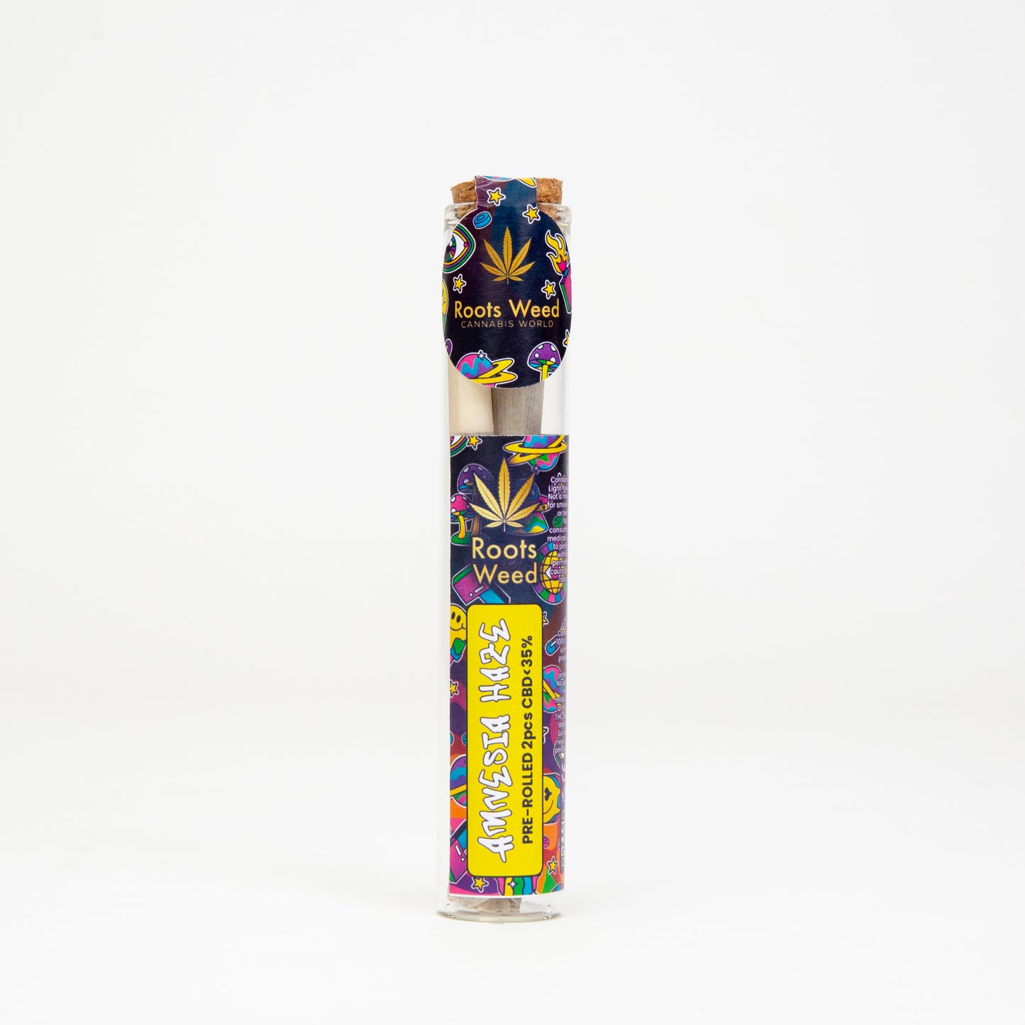 PRE-ROLLED AMNESIA HAZE CBD 35% 2PCS X 1,5G