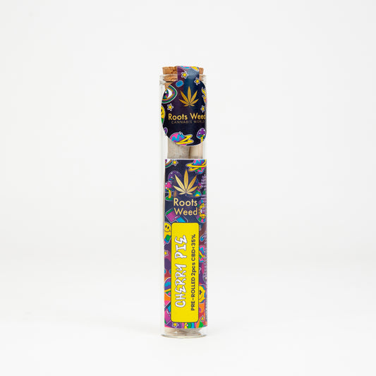PRE-ROLLED CHERRY PIE CBD 35% 2PCS X 1,5G