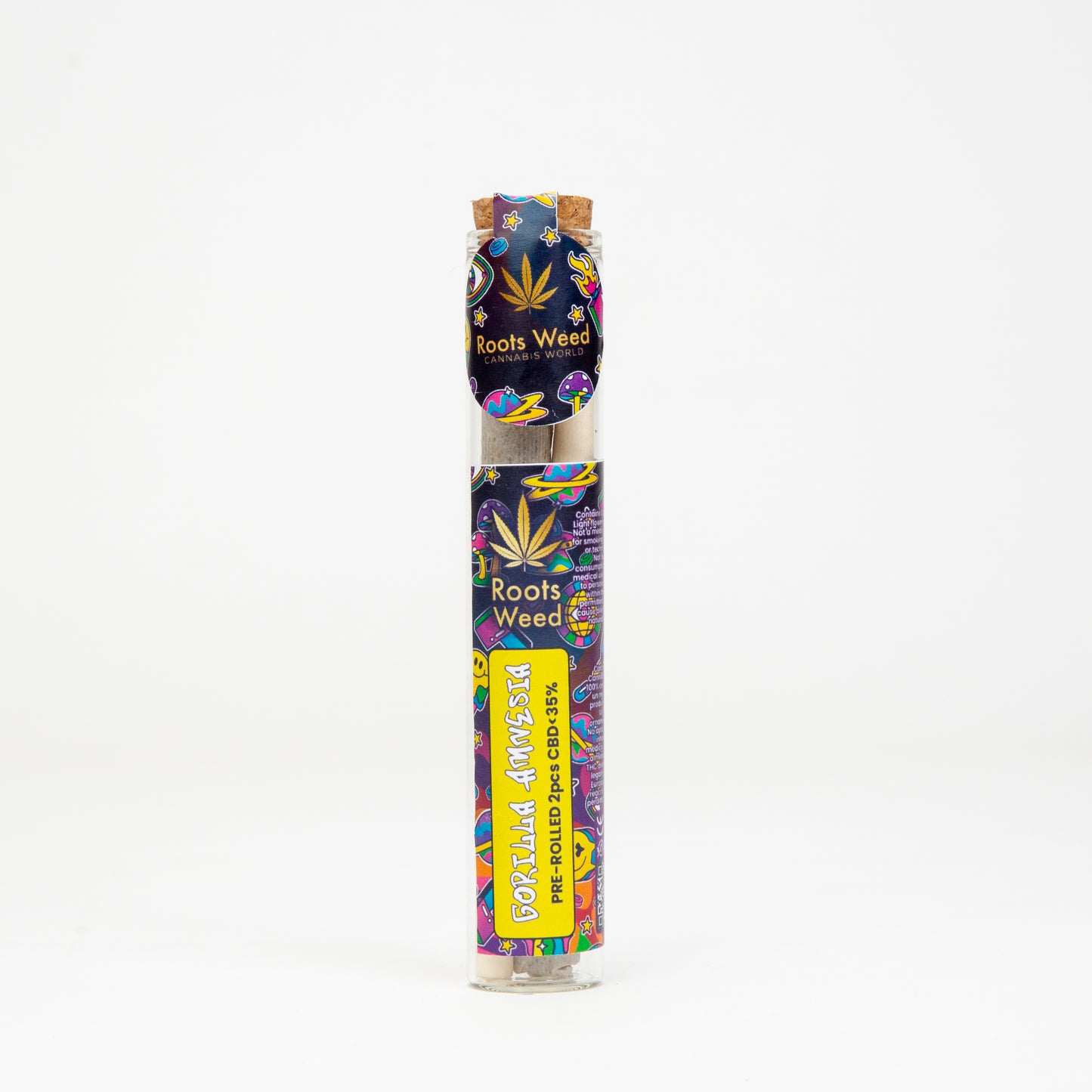 Vorgefertigte Purple Amnesia CBD 35% 2 Stück x 1,5 g