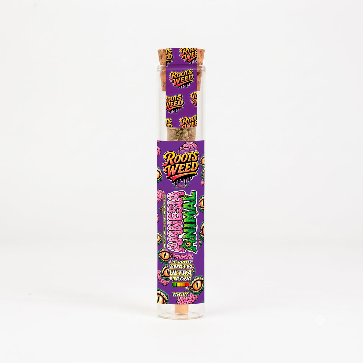 PRE-ROLLED AMNESIA ANIMAL ULTRA STRONG 90% 1PC 1,5G