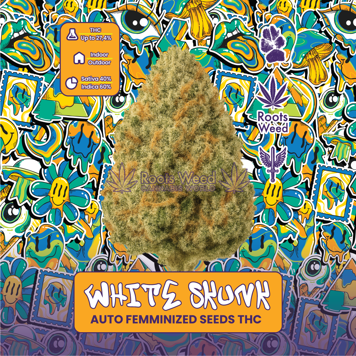 SEEDS THC WHITE SKUNK AUTO FEMMINIZED