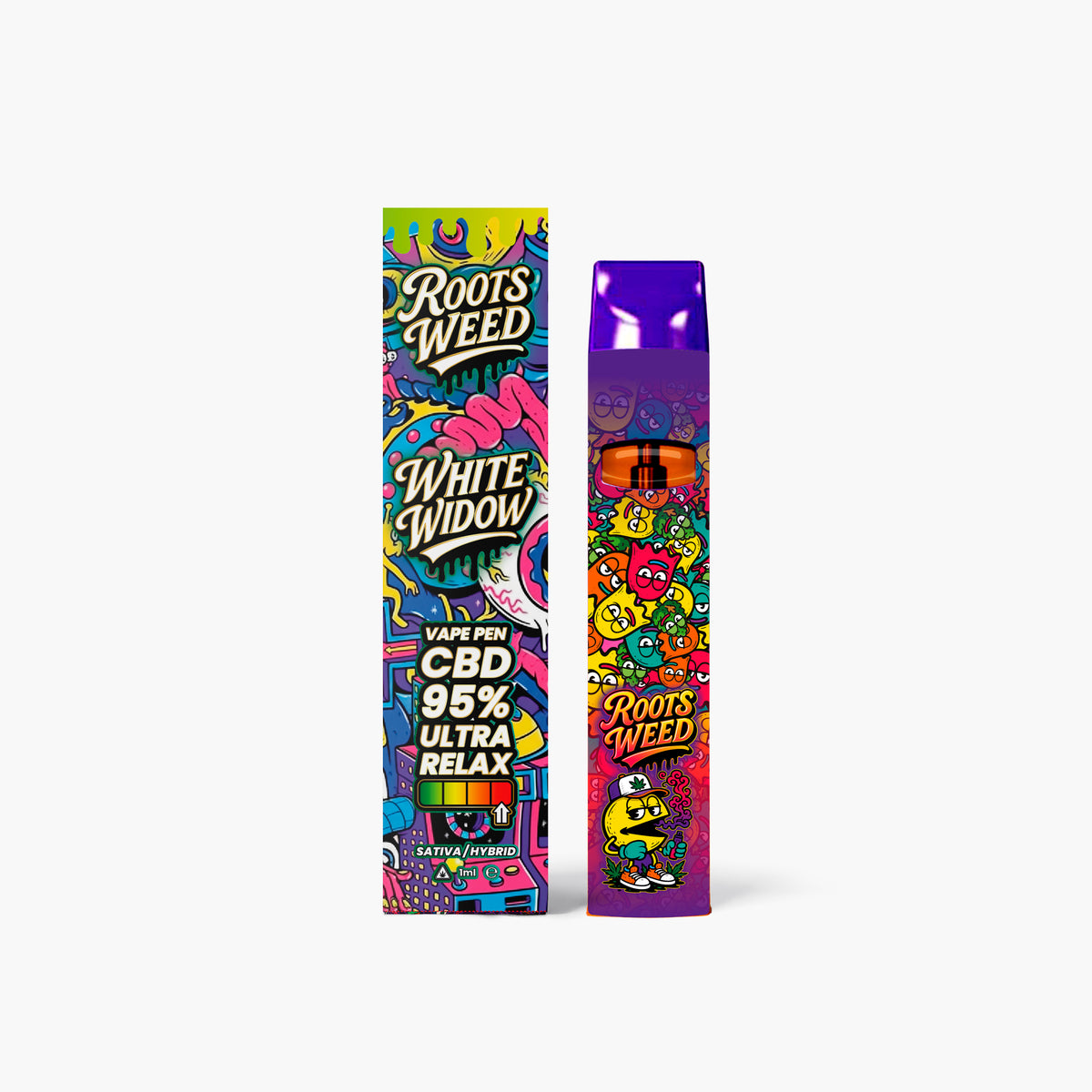 VAPE PEN WHITE WIDOW ULTRA RELAX CBD 95% 1 ML