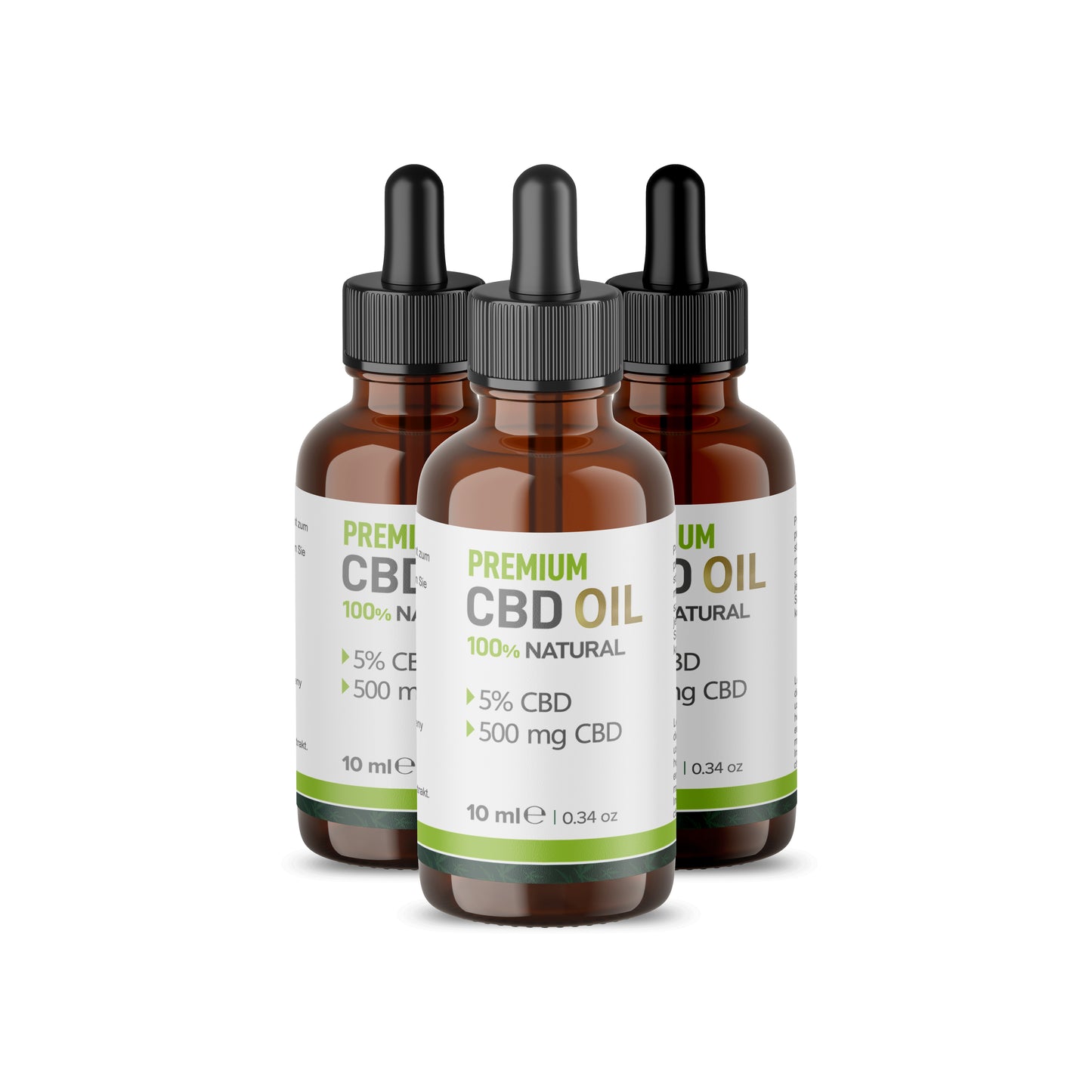 3 PCS OIL 10-OH  5% 10 ML