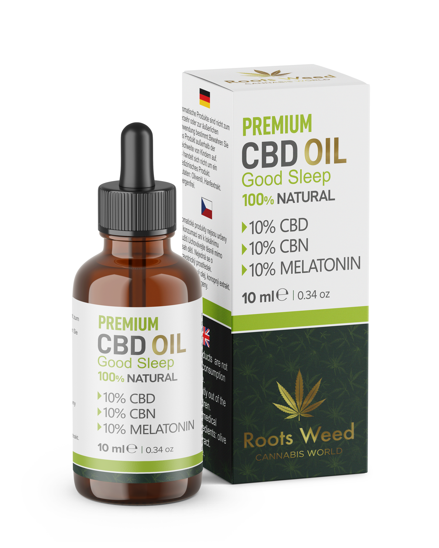 OIL CBD 10%/CBN 10%/MELATONIN 10% SUPER SLEEP FULL SPECTRUM