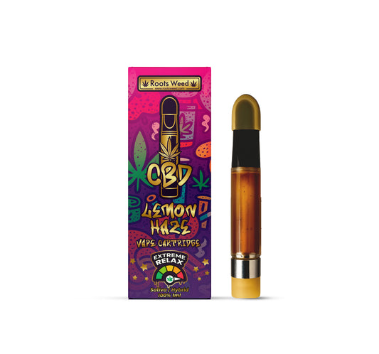 VAPE CARTRIDGE LEMON HAZE CBD 95% 1 ML