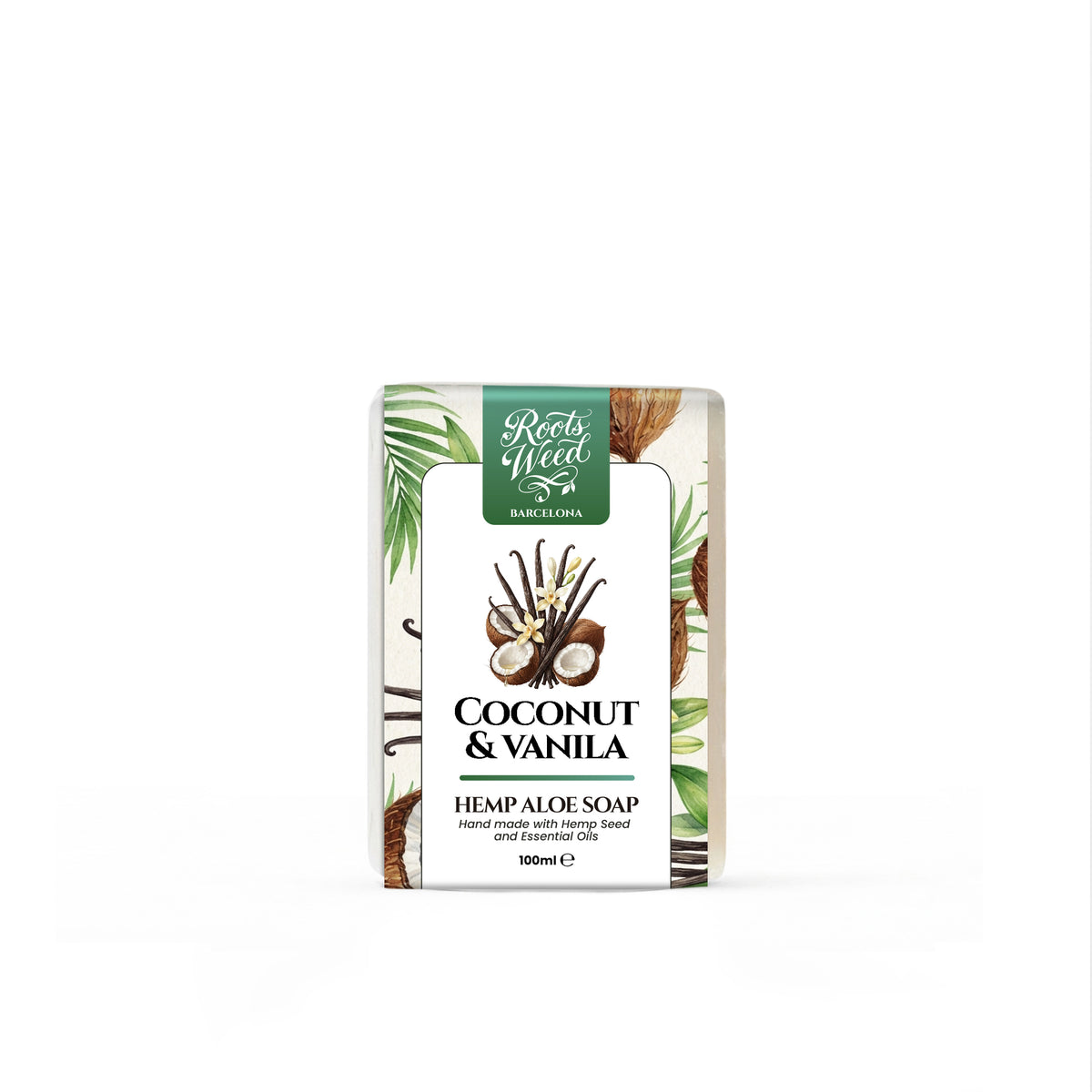 COCONUT & VANILLA HEMP ALOE SOAP