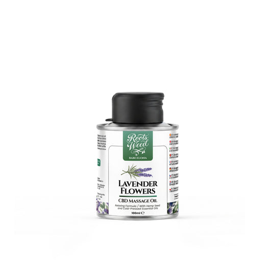 KÖRPERLINDERNDES CBD MASSAGEÖL