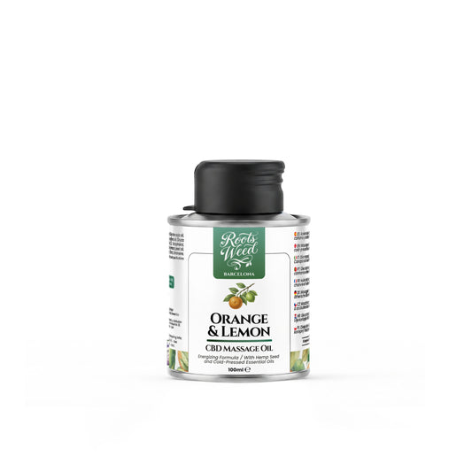 KÖRPERLINDERNDES CBD MASSAGEÖL