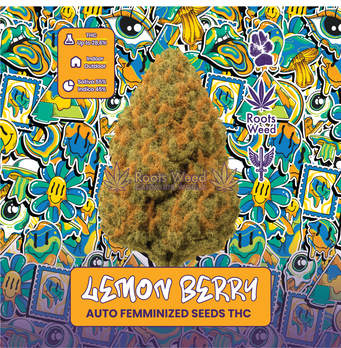 SEEDS THC LEMON BERRY AUTO FEMMINIZED