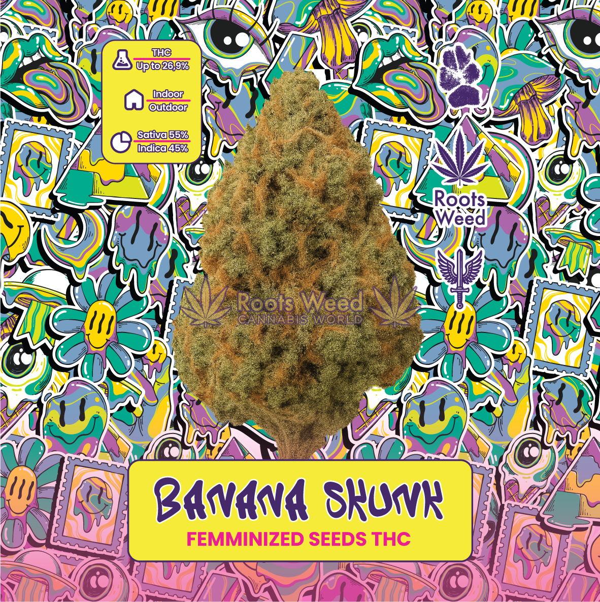SEEDS THC BANANA SKUNK FEMMINIZED